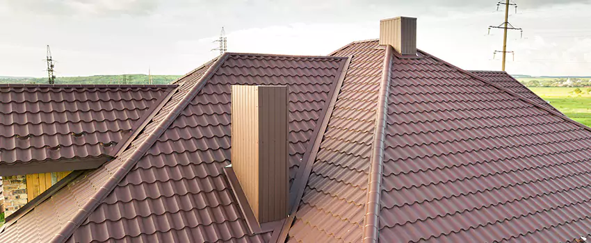 Residential Chimney Flashing Restoration in Niagara Falls, ON