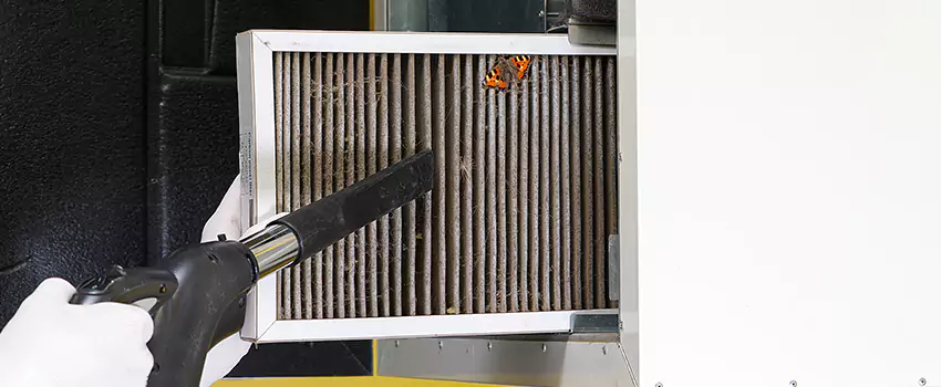 Clogged Air Duct Cleaning Process in Niagara Falls, ON