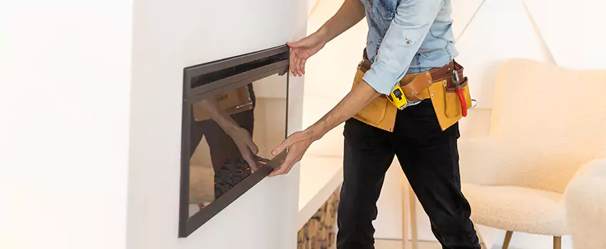 Metal Fireplace Installation in Niagara Falls, Ontario
