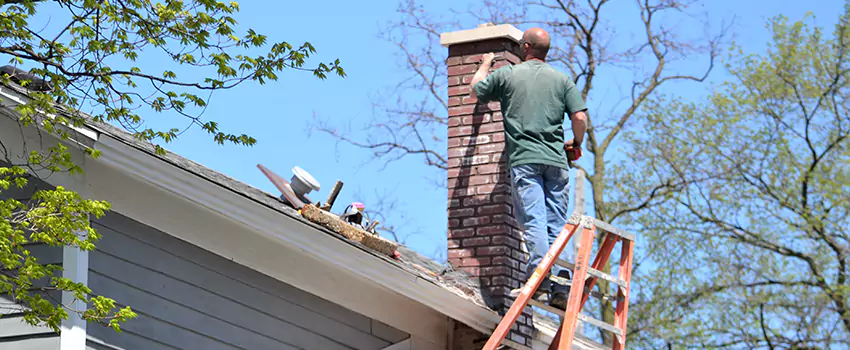 Vinyl and PVC Chimney Flashing Installation in Niagara Falls, ON