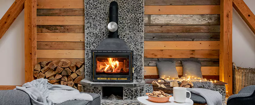Thelin Hearth Products Direct Vent Gas Stove Fireplace Inspection in Niagara Falls, Ontario